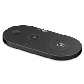 3 in 1 15 Watt Wireless Charger with Logo  3 in 1 15 Watt Wireless Charger with Logo
