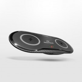 Dual Fast Wireless Charging Pad (15W x 2) with Logo  Dual Fast Wireless Charging Pad (15W x 2) with Logo