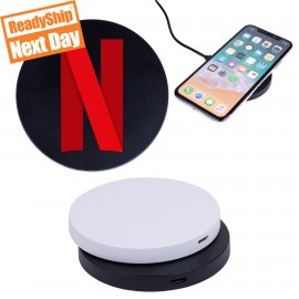 iDisc 5W Wireless Charger with Logo  iDisc 5W Wireless Charger with Logo