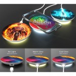 Promotional LED Light 15W Wireless Charger
