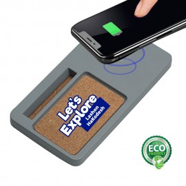 Bombadil Eco-Friendly Wireless Charging Station-5W with Logo  Bombadil Eco-Friendly Wireless Charging Station-5W with Logo