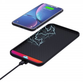 Triple(TM) Qi Wireless Charging Pad with Logo