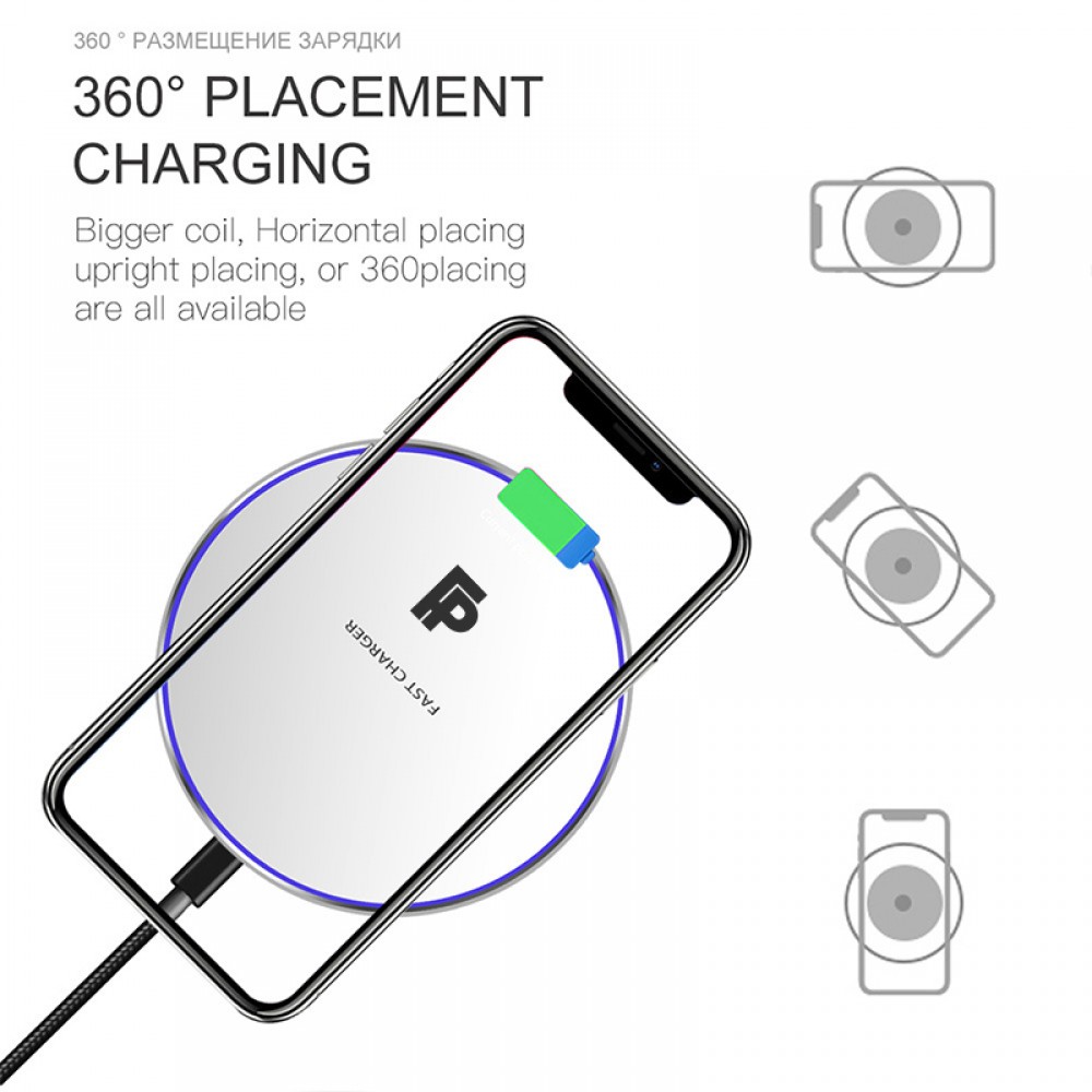  10W Slim Wireless Phone Charger / 10W Speed Fast Wireless Chargers