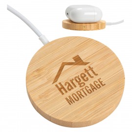 Customized Magport Bamboo 15W Wireless Charger