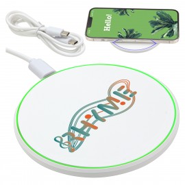 Custom Power Ring 15W Wirelesss Charger with Ambient Light  Custom Power Ring 15W Wirelesss Charger with Ambient Light