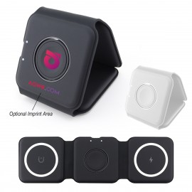 Personalized 3-in-1 Travel Charger  Personalized 3-in-1 Travel Charger