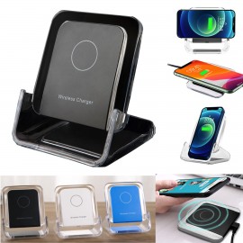 Folding wireless charger with Logo  Folding wireless charger with Logo