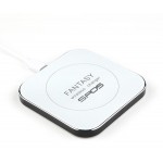 Square Aluminum Alloy Wireless Charger with Logo