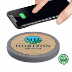 Portland Eco-Friendly Wireless Charger with Logo