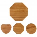 Custom LOGO wireless wooden charger pad
