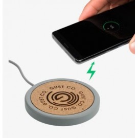Logo Branded Set in Stone Fast Wireless Charging Pad Logo Branded Set in Stone Fast Wireless Charging Pad