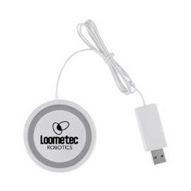 QI-Enabled Wireless Charger Pad with Logo  QI-Enabled Wireless Charger Pad with Logo