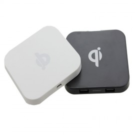 Promotional 15W Wireless Charging Pad For Cell Phones With 2 USB Charging Ports  Promotional 15W Wireless Charging Pad For Cell Phones With 2 USB Charging Ports