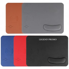  2 in 1 Mouse Pad With Wireless Charger