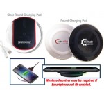  Clear Round Wireless Charging Pad