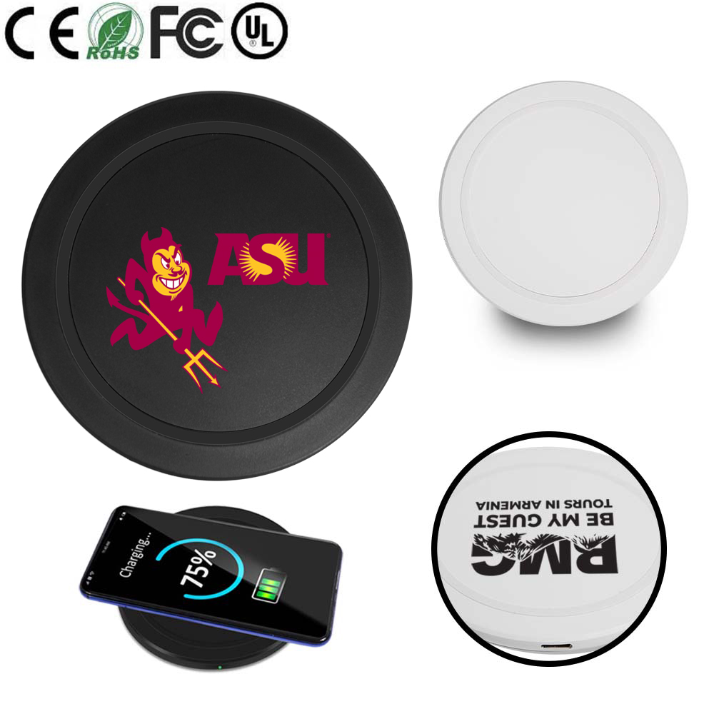Tycho Qi Wireless Charger - 10W with Logo
