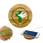 Personalized Timber Wireless Charger