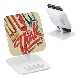 Argus Adjustable Wireless Charging Stand with Logo