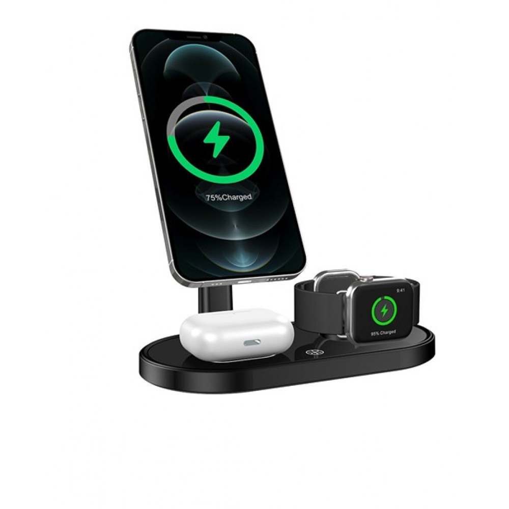 3 In 1 Magnetic Wireless Charging Dock with Logo