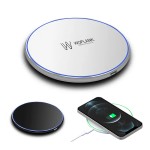10W QI Round Phone Wireless Charger with Logo