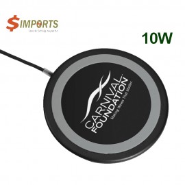 Reynolds Ultra Slim 10W/7.5W/5W Wireless Charger-10W with Logo  Reynolds Ultra Slim 10W/7.5W/5W Wireless Charger-10W with Logo