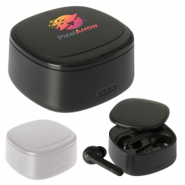 Logo Branded Mod Pod True Wireless Earbuds With Charging Base