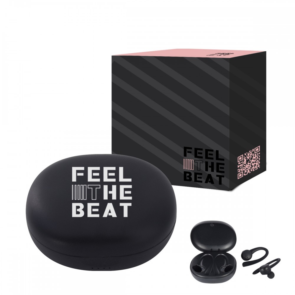 Super Sport Wireless Earbuds & Charging Base With Custom Box Super Sport Wireless Earbuds & Charging Base With Custom Box
