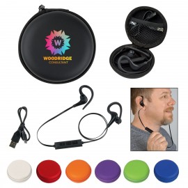 Custom Wireless Earbuds In Travel Case