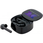 Swivel TWS Wireless Earbuds and Charger Case with Logo