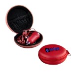 The Ear Bud Charger Kit - Red with Logo
