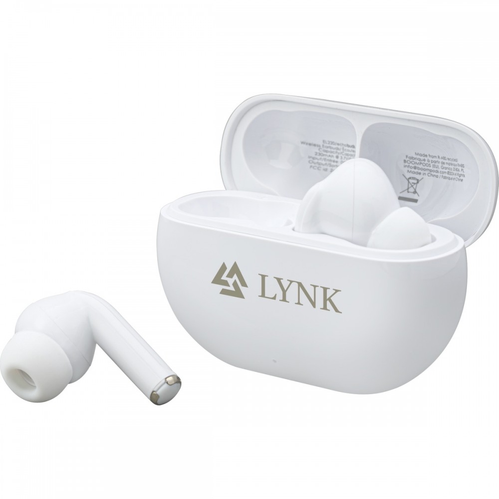 Logo Branded Boompods Echobuds Logo Branded Boompods Echobuds