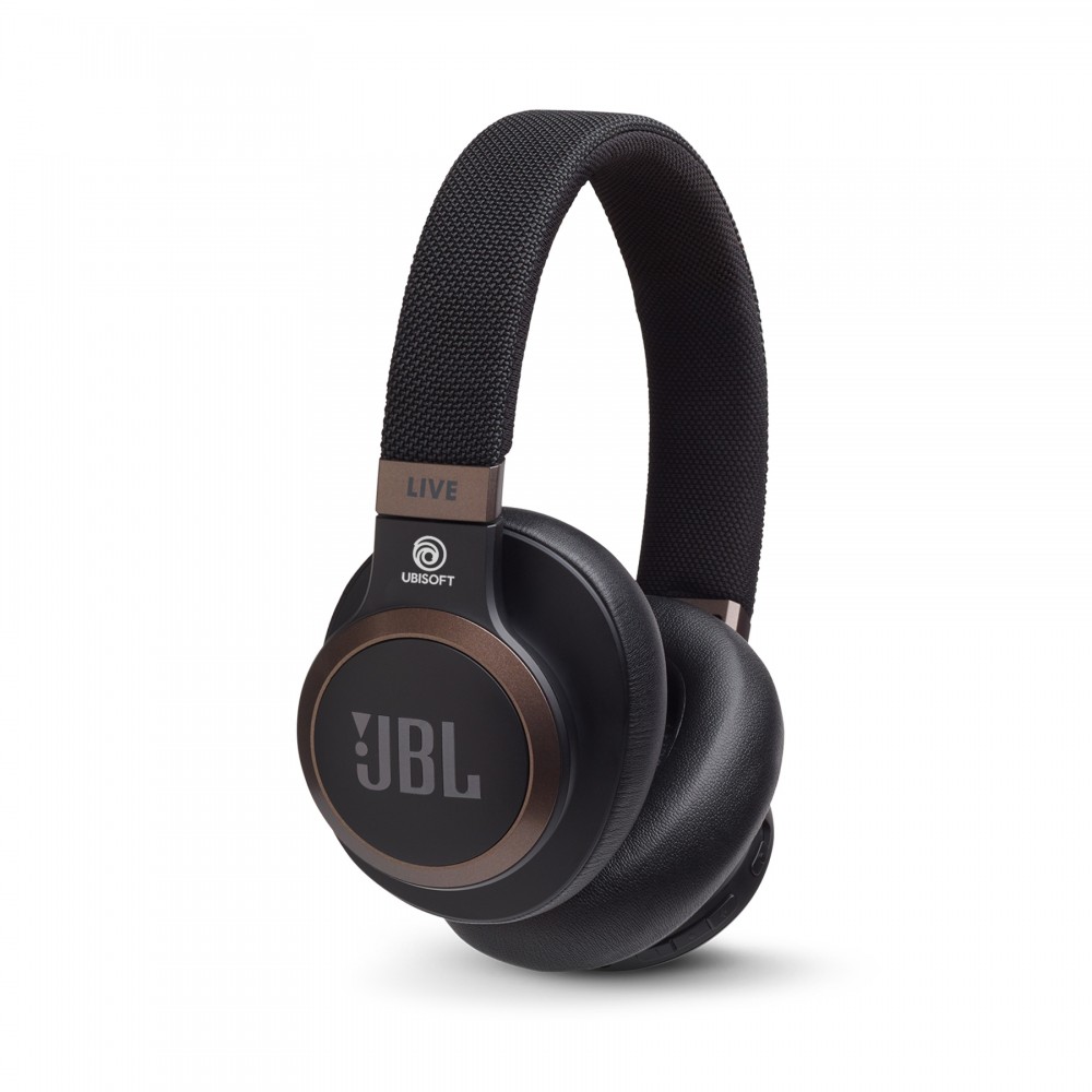 JBL - Live 660NC Wireless Noise Cancelling Over-The-Ear Headphones - Black