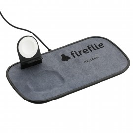 Logo Branded mophie 3-in-1 Fabric Wireless Charging Pad