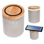 Ultra Sound Speaker & Wireless Charger with Logo