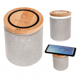 Ultra Sound Speaker & Wireless Charger with Logo