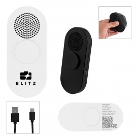 Rabs Fun Spinner Wireless Speaker with Logo