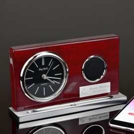 Custom Wireless Speaker Clock with Pen  Custom Wireless Speaker Clock with Pen