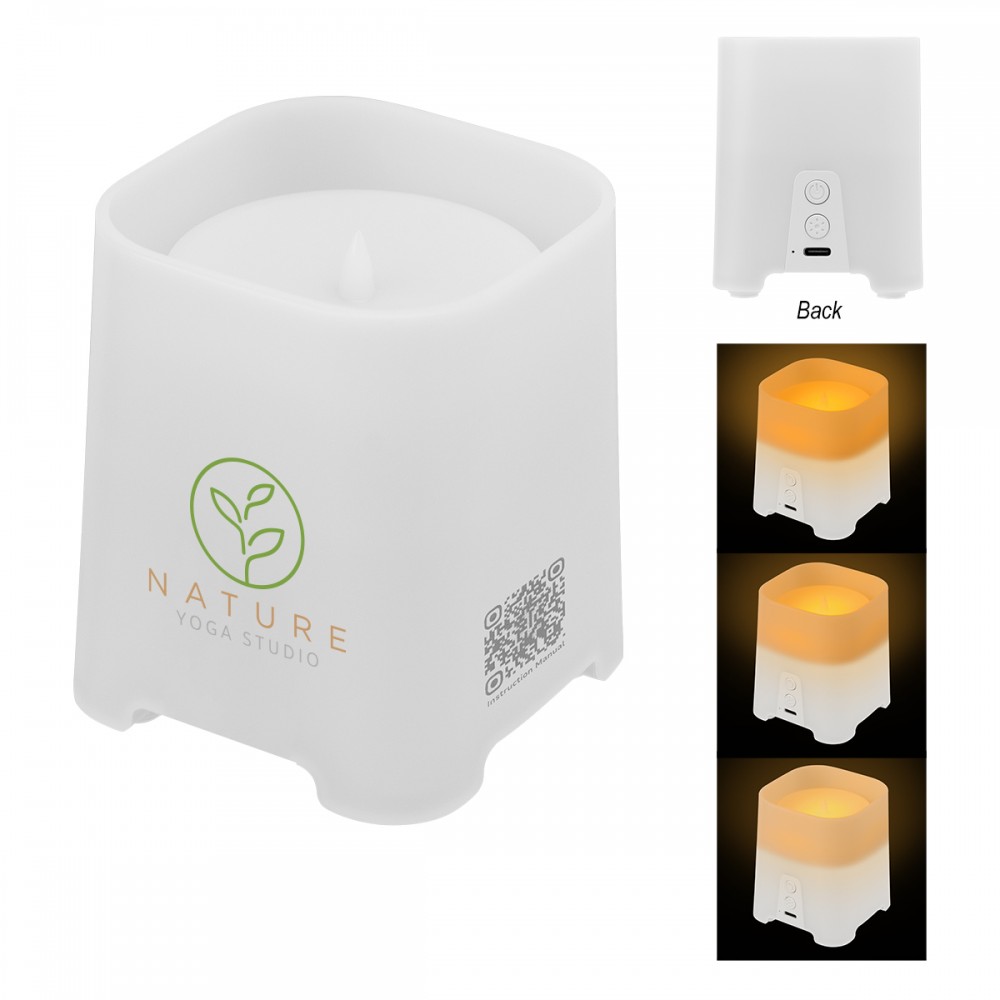 Rabs Led Candle Light Speaker with Logo