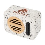 Speckle & Bamboo Wireless Speaker with Logo