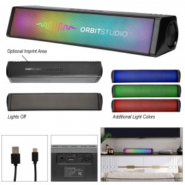 Boomin' Soundbar Speaker with Logo
