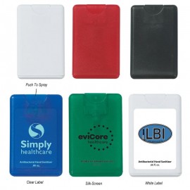 Promotional .66oz Squared Sanitizer