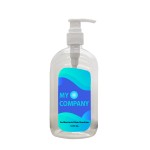 (EQP Special) 16 Oz. Hand Sanitizer Pump Bottle with Logo