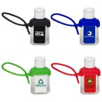 Caddy Strap 1 oz Alcohol Free Hand Sanitizer with Logo