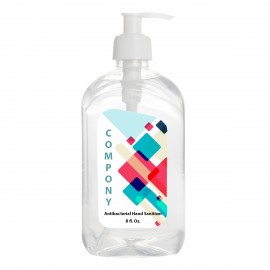(EQP SPECIAL) 8 Oz. Hand Sanitizer Pump Bottle with Logo