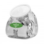 Logo Branded 94 oz. Single Use Sanitizer Tub Display (Includes 500 Blank Packets)