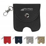 Logo Branded Hand Sanitizer Leatherette Pouch