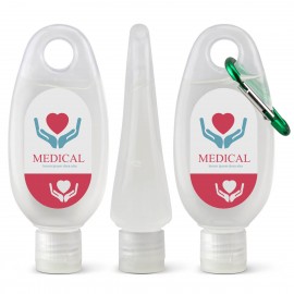 Logo Branded Hand Sanitizer Gel: 2 oz  Logo Branded Hand Sanitizer Gel: 2 oz