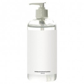 16 Oz. Hand Sanitizer With Pump with Logo  16 Oz. Hand Sanitizer With Pump with Logo