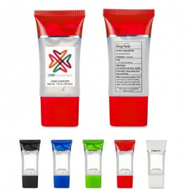 1 oz. Hand Sanitizer Squeeze Tube with Logo  1 oz. Hand Sanitizer Squeeze Tube with Logo