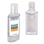 Hand Sanitizer in Oval Bottle - 1 oz. with Logo